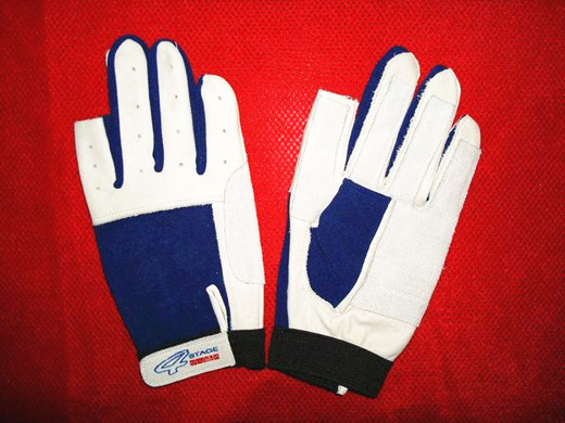 sheepskin sailing gloves